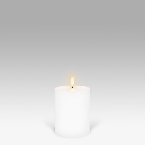 UYUNI Lighting Nordic White Pillar Candle 10.1 x 7.8cm