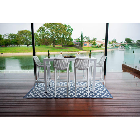 Air 75 Aria - 7pce (150x65) - Outdoor Bar Set