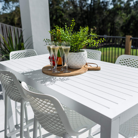 Air 75 Aria - 7pce (150x80) - Outdoor Bar Set
