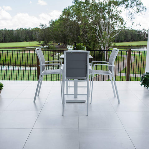 Shelby Lennox - 5pce (70x70) - Outdoor Bar Set