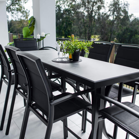 Shelby Malibu - 9pce (200x65) - Outdoor Bar Set