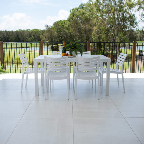 Apollo Aria - 7pce (150x80) - Outdoor Dining Set