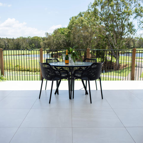 Roma XL Coventry - 5pce (105x105) - Outdoor Dining Set