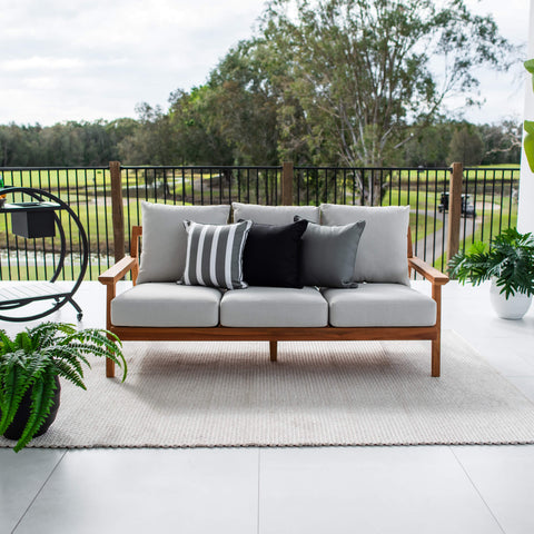 Peru Teak 3 Seater Sofa - Outdoor Lounge