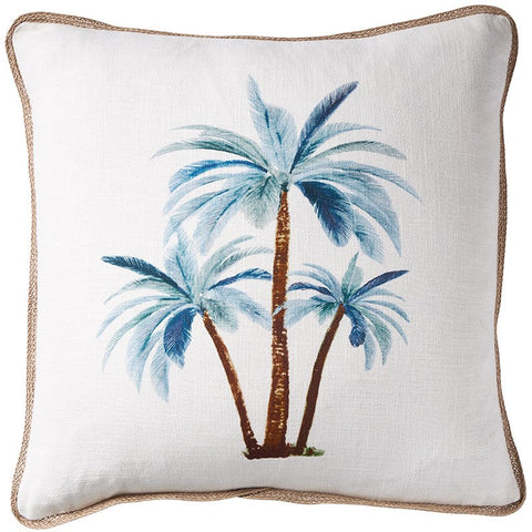 Palmy Blue - Indoor Cushion (50 x 50)