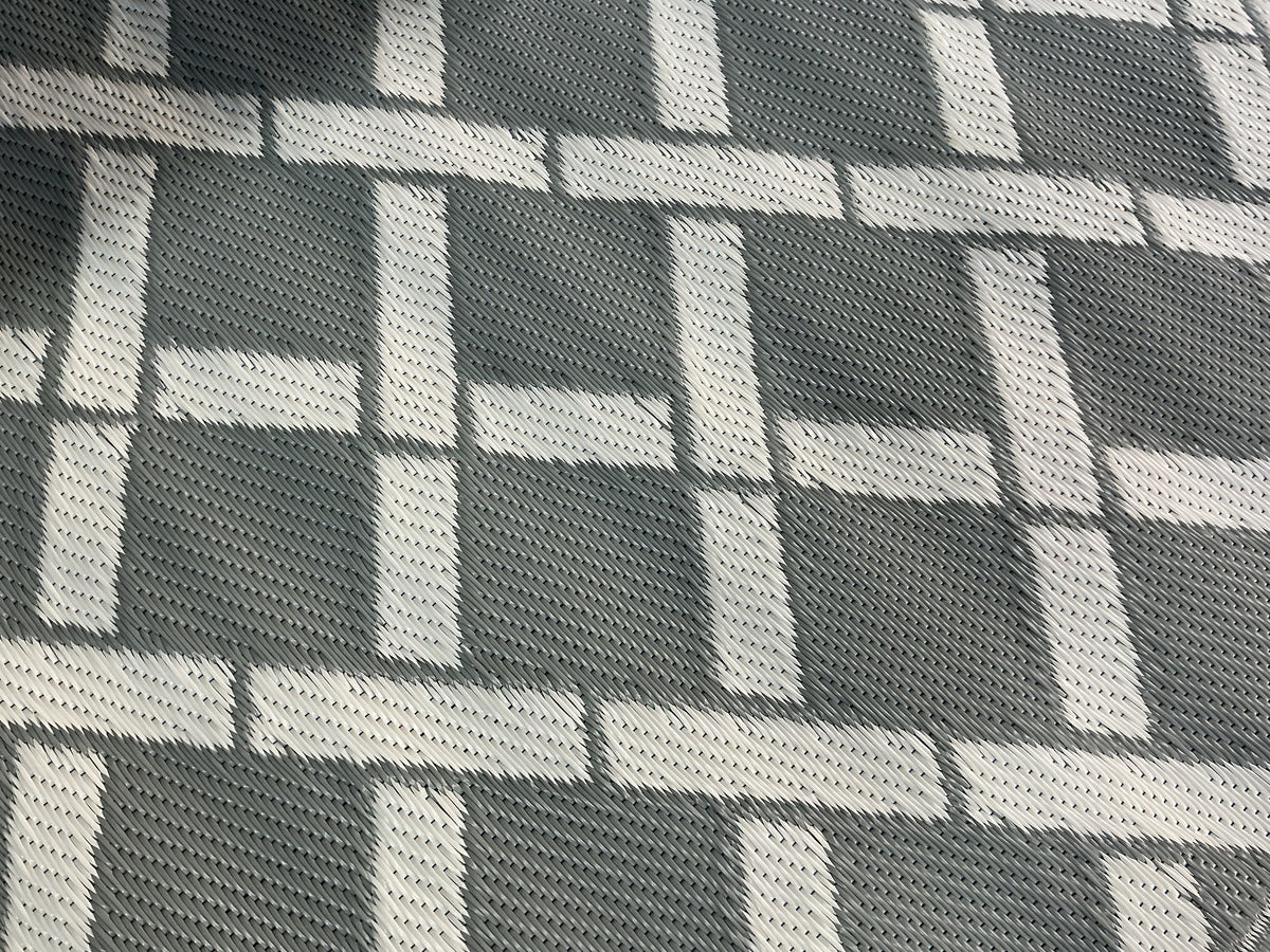 Signature Range Grey &amp; White - Outdoor Rug