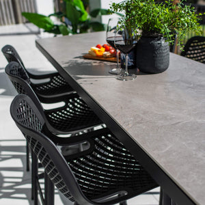 best-outdoor-furniture-Roma 75 Malibu - 7pce (200x65) - Outdoor Bar Set - Outdoor Bar Set  #color_BLACK-STONE