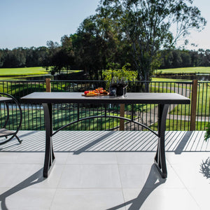 best-outdoor-furniture-Malibu - (200x65) - Outdoor Bar Table #color_BLACK-STONE