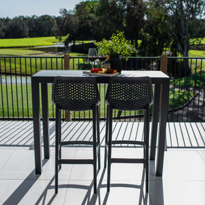 best-outdoor-furniture-Roma 75 Aria - 3pce (130x45) - Outdoor Bar Set #color_BLACK