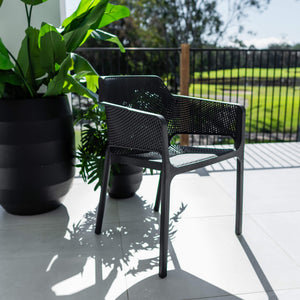 best-outdoor-furniture-Nero - Outdoor Dining Chair #color_BLACK