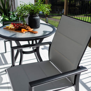 best-outdoor-furniture-Margot Coventry - 3pce - Outdoor Bistro Set #color_BLACK