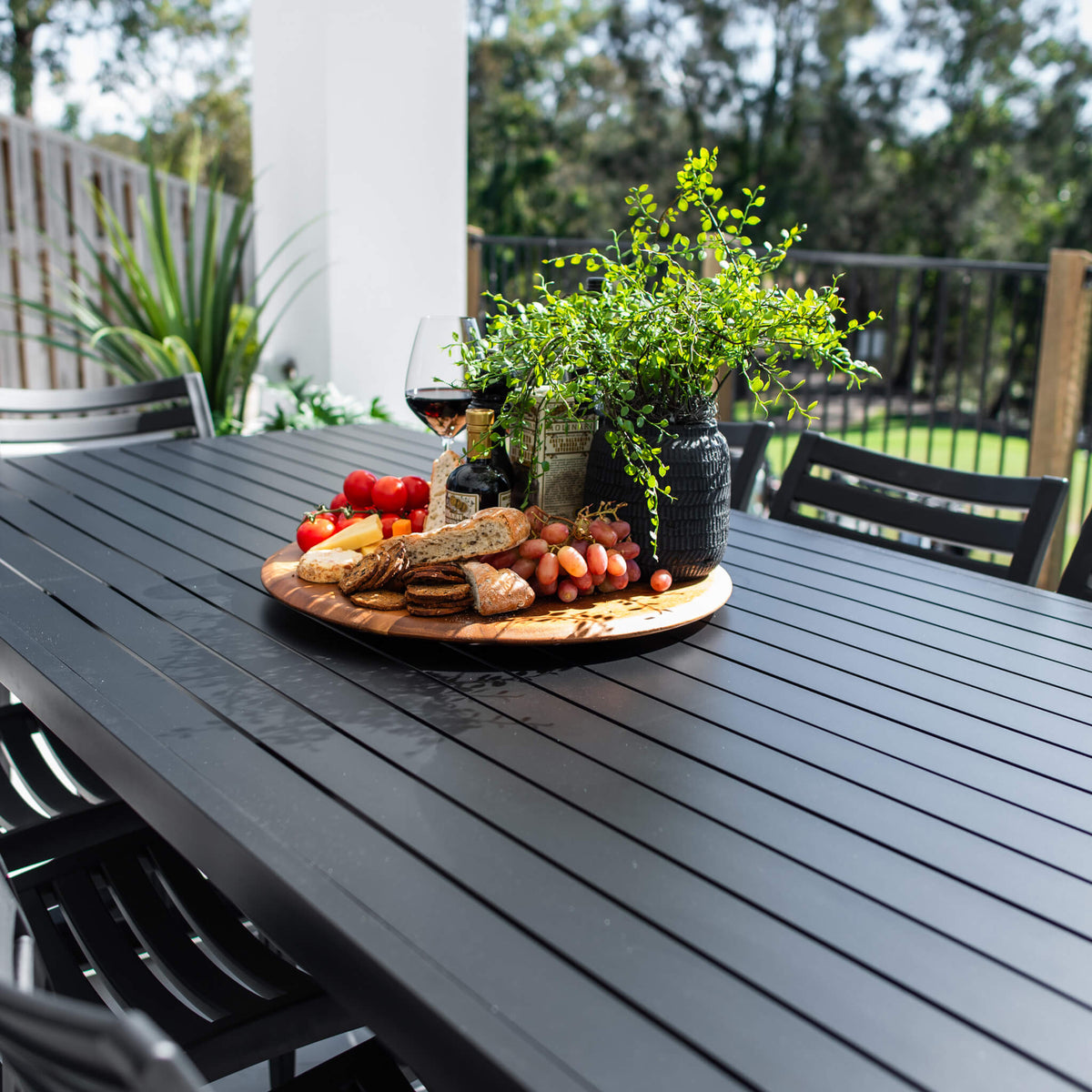 best-outdoor-furniture-Apollo Bergen - 9pce (220x100) - Outdoor Dining Set #color_BLACK