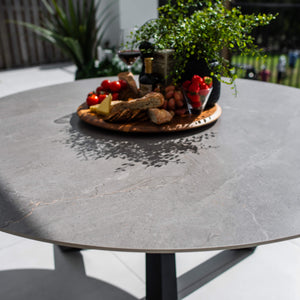 best-outdoor-furniture-Malibu Round - (150x150) - Outdoor Dining Table #color_BLACK