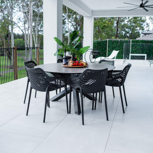 best-outdoor-furniture-Roma XL Malibu Round - 7pce (150x150) - Outdoor Dining Set #color_BLACK