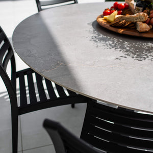 best-outdoor-furniture-Apollo Malibu Round - 7pce (150x150) - Outdoor Dining Set #color_BLACK