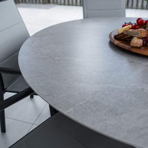 best-outdoor-furniture-Margot Malibu Round - 7pce (150x150) - Outdoor Dining Set #color_BLACK