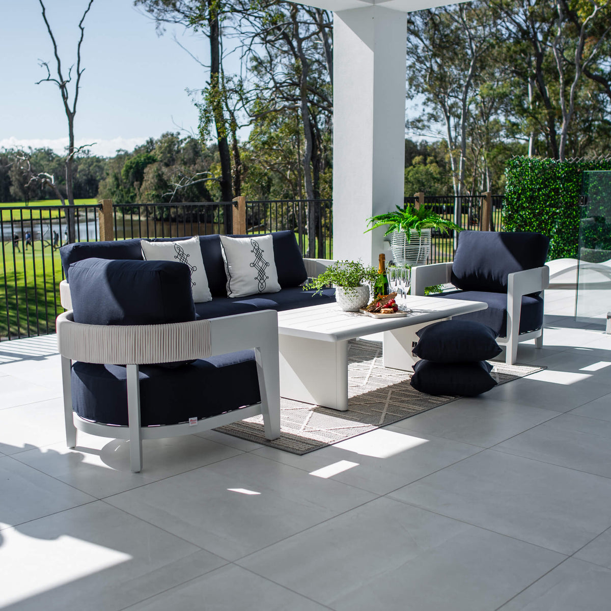 best-outdoor-furniture-Marina 3 - 4pce - Outdoor Lounge Setting #color_WHITE-NAVY