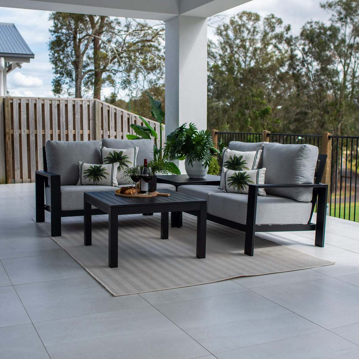 Tahoe CT Modular - 4pce - Outdoor Lounge Setting | OFO Outdoor Furniture