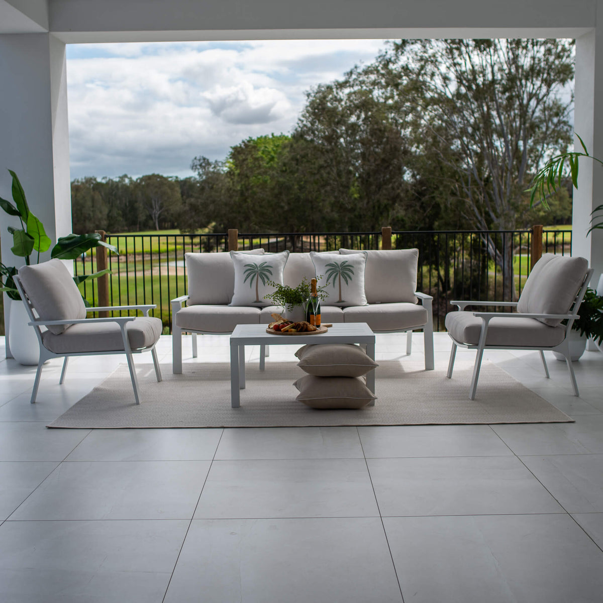 Bermuda 3 - 4pce - Outdoor Lounge Setting