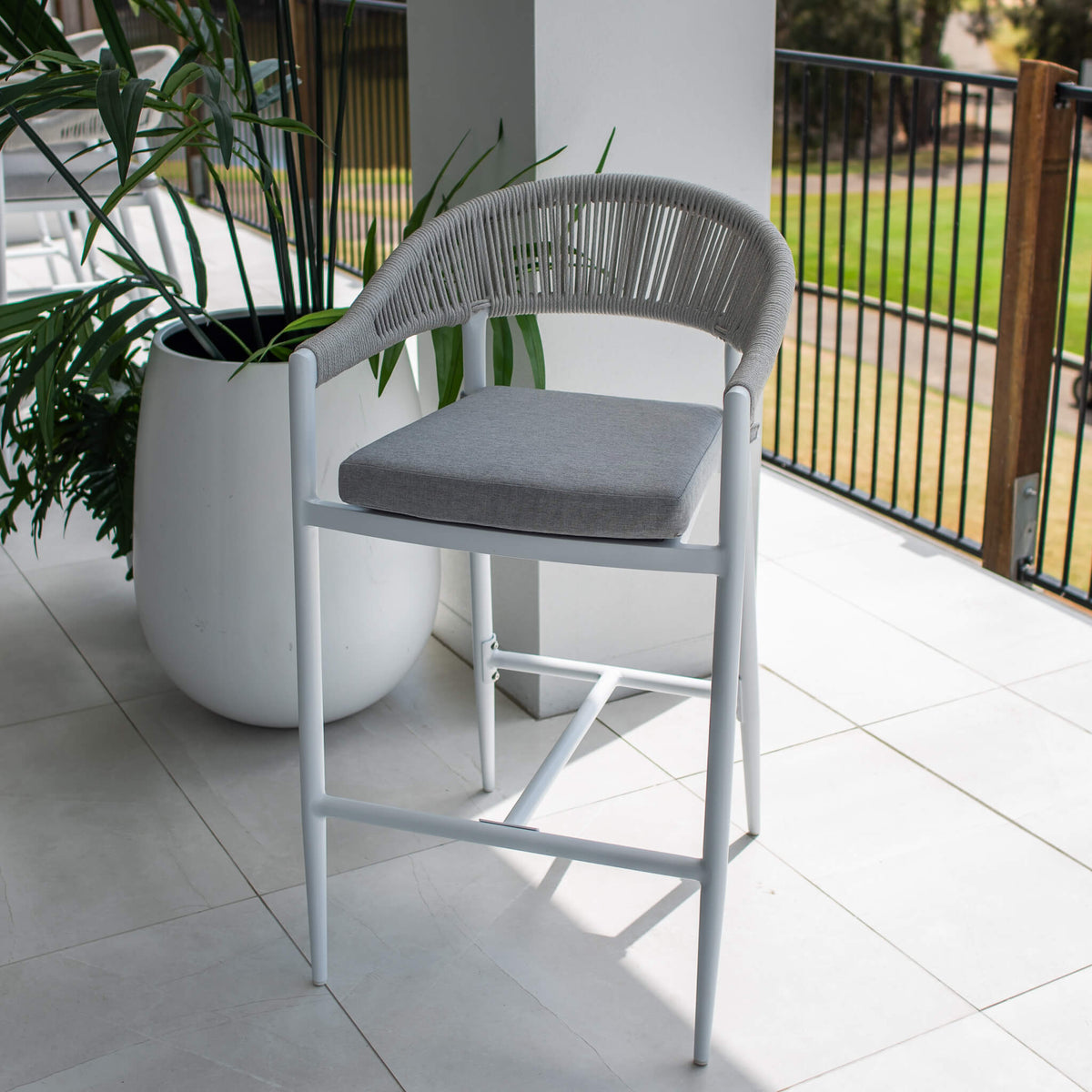 Kiara Rope - Outdoor Bar Stool