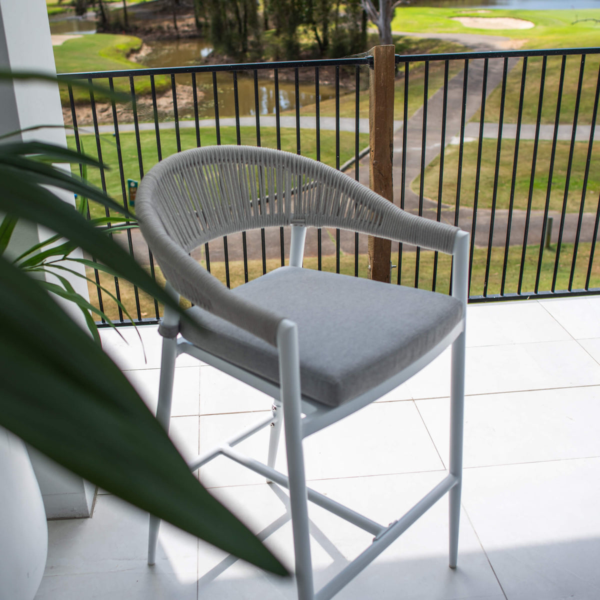Kiara Rope - Outdoor Bar Stool