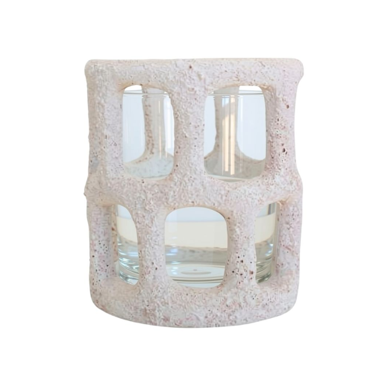 Luna T-Lite Holder White
