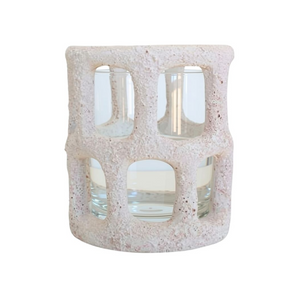 Luna T-Lite Holder White