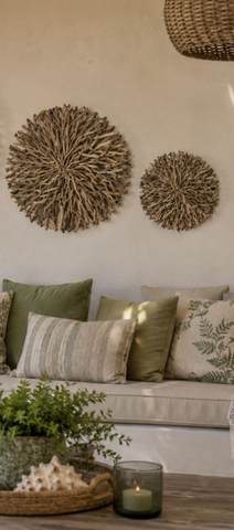 Driftwood Round Wall Art