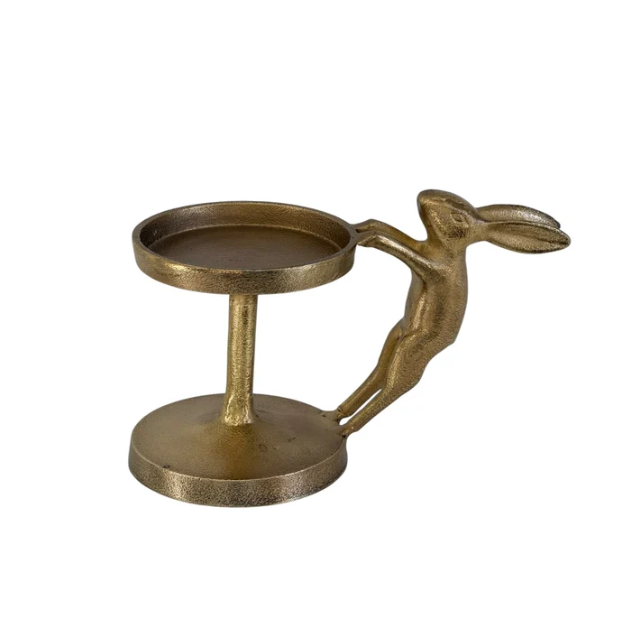 best-outdoor-furniture-Climbing Bunny Candleholder
