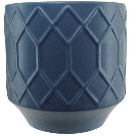 Izel Planter 12 x 12 Navy