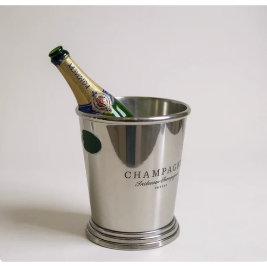 best-outdoor-furniture-Riviera - Nickle Single Bottle Cooler/Bucket