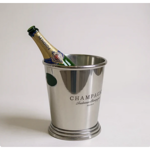 best-outdoor-furniture-Riviera - Nickle Single Bottle Cooler/Bucket