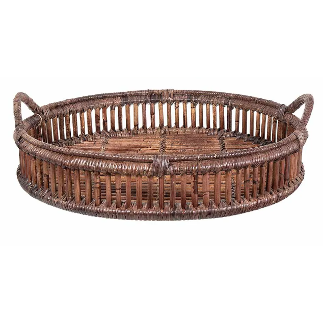 best-outdoor-furniture-Tray Rattan Bahama Brown Large