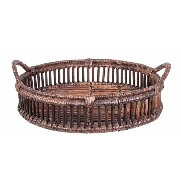 best-outdoor-furniture-Tray Rattan Bahama Brown Small