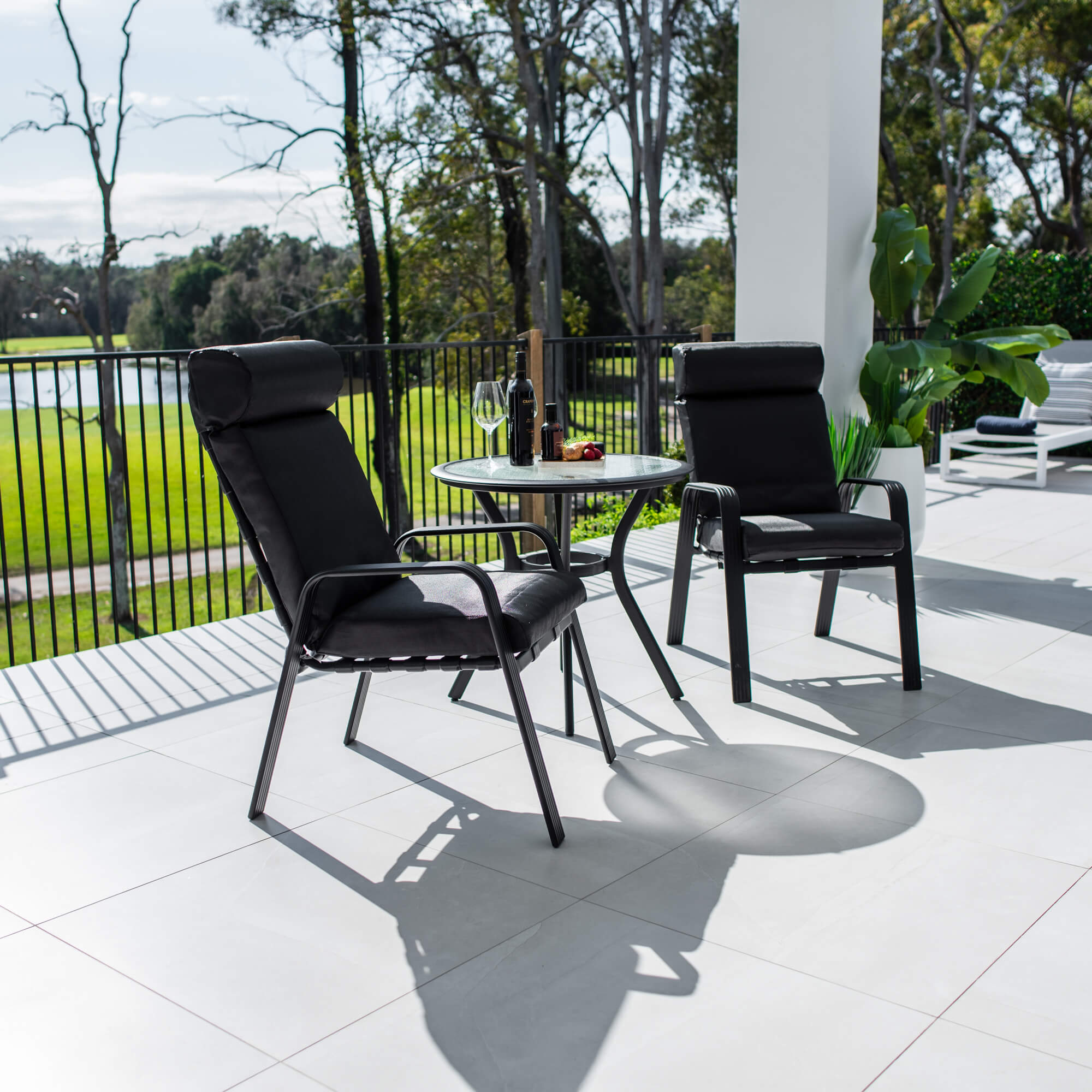 best-outdoor-furniture-Andorra Coventry - 3pce - Outdoor Bistro Set #color_BLACK