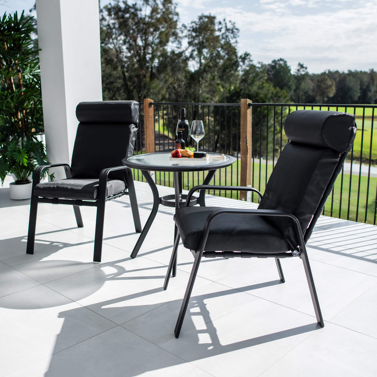 best-outdoor-furniture-Andorra Coventry - 3pce - Outdoor Bistro Set #color_BLACK