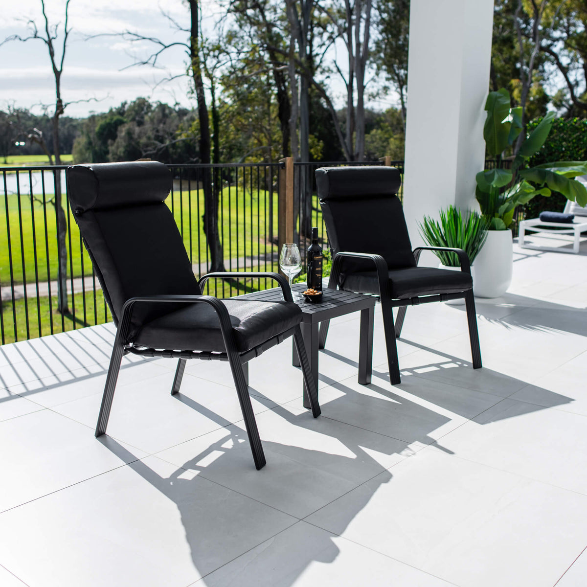 best-outdoor-furniture-Andorra Slat - 3pce - Outdoor Bistro Set #color_BLACK