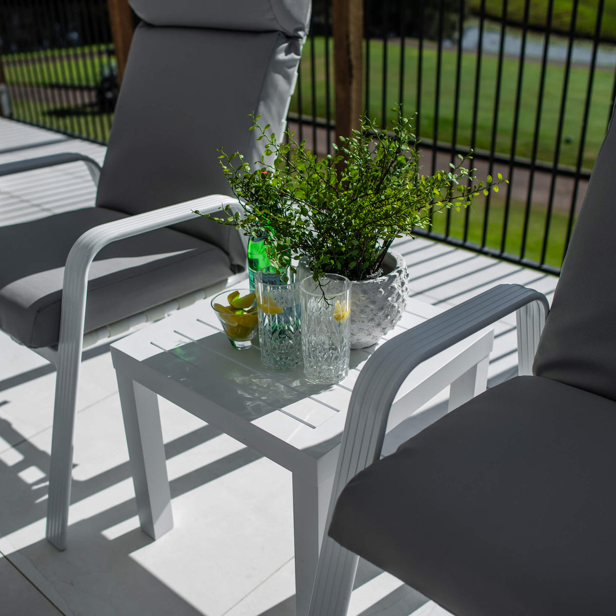 best-outdoor-furniture-Andorra Slat - 3pce - Outdoor Bistro Set #color_WHITE-GREY