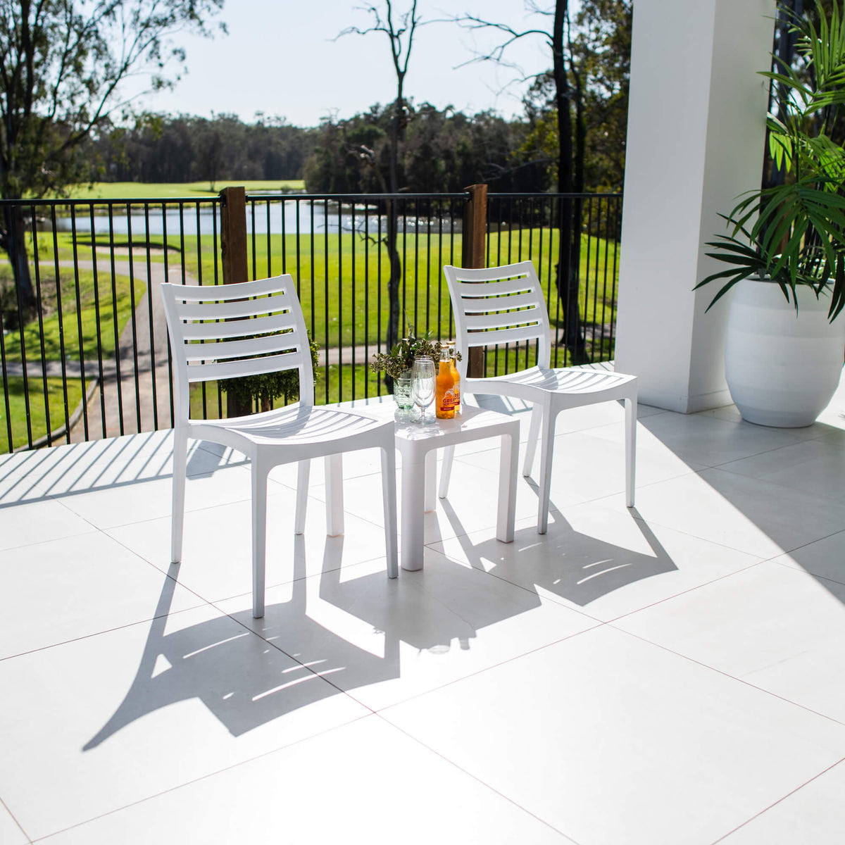best-outdoor-furniture-Apollo Bali - 3pce - Outdoor Bistro Set #color_WHITE