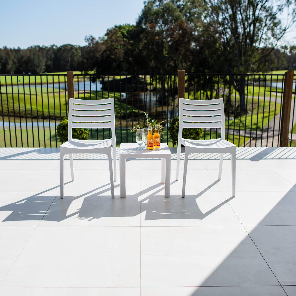 best-outdoor-furniture-Apollo Bali - 3pce - Outdoor Bistro Set #color_WHITE