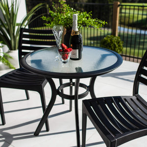 best-outdoor-furniture-Apollo Coventry - 3pce - Outdoor Bistro Set #color_BLACK