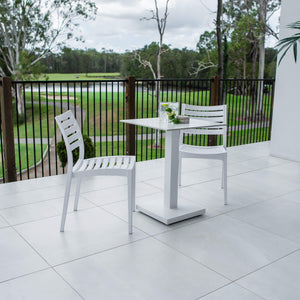 best-outdoor-furniture-Apollo Lennox - 3pce (60x60) - Outdoor Bistro Set - Outdoor Dining Set #color_WHITE