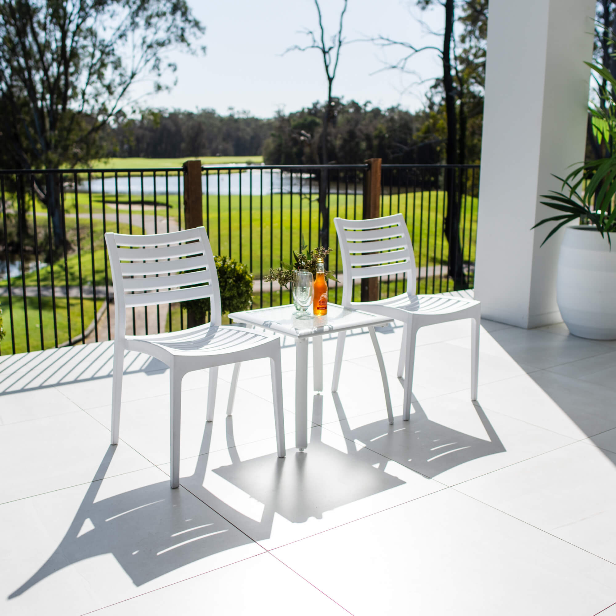 best-outdoor-furniture-Apollo Shelby - 3pce - Outdoor Bistro Set #color_WHITE