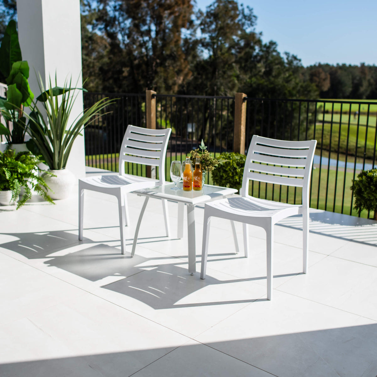 best-outdoor-furniture-Apollo Shelby - 3pce - Outdoor Bistro Set #color_WHITE