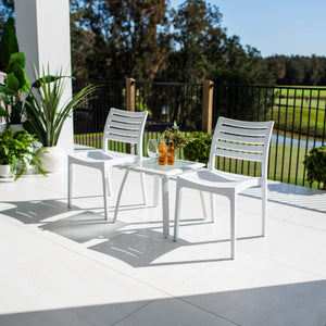 best-outdoor-furniture-Apollo Shelby - 3pce - Outdoor Bistro Set #color_WHITE