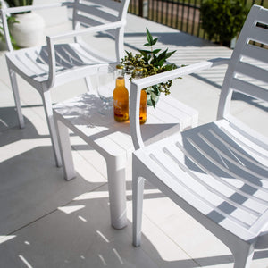 best-outdoor-furniture-Apollo XL Bali - 3pce - Outdoor Bistro Set #color_WHITE