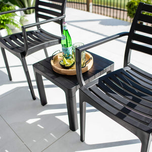 best-outdoor-furniture-Apollo XL Bali - 3pce - Outdoor Bistro Set #color_BLACK