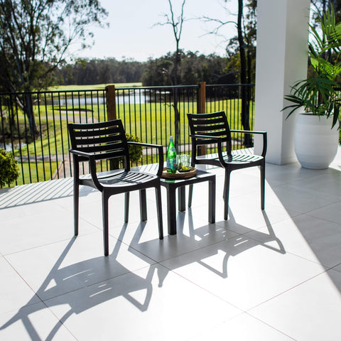 Apollo XL Bali - 3pce - Outdoor Bistro Set