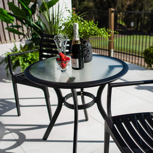 best-outdoor-furniture-Apollo XL Coventry - 3pce - Outdoor Bistro Set #color_BLACK