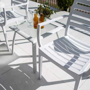 best-outdoor-furniture-Apollo XL Shelby - 3pce - Outdoor Bistro Set #color_WHITE